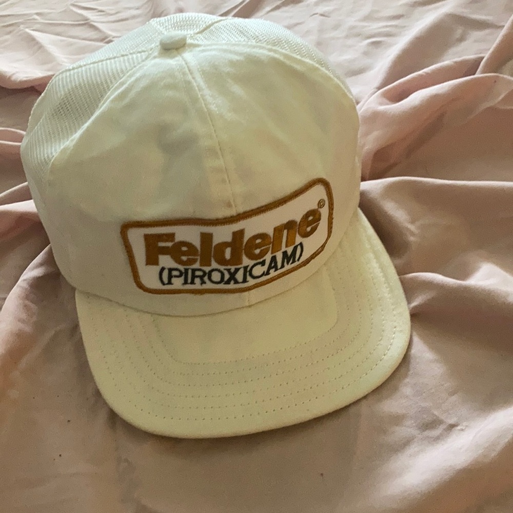 Vintage promo 1980s pharmaceutical cap